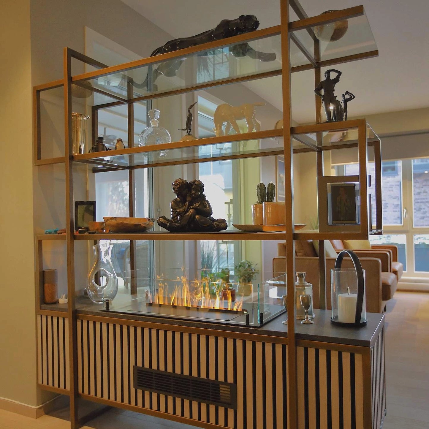 Water Vapour Fireplace UK - Foco Myst Four 800