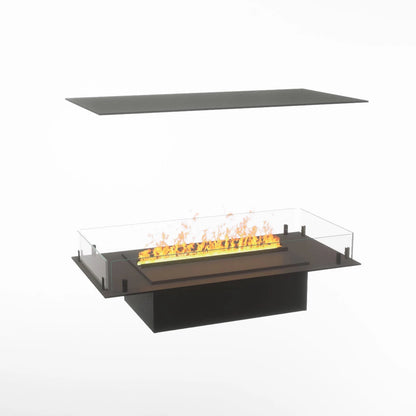 Water Vapour Fireplace UK - Foco Myst Four 800