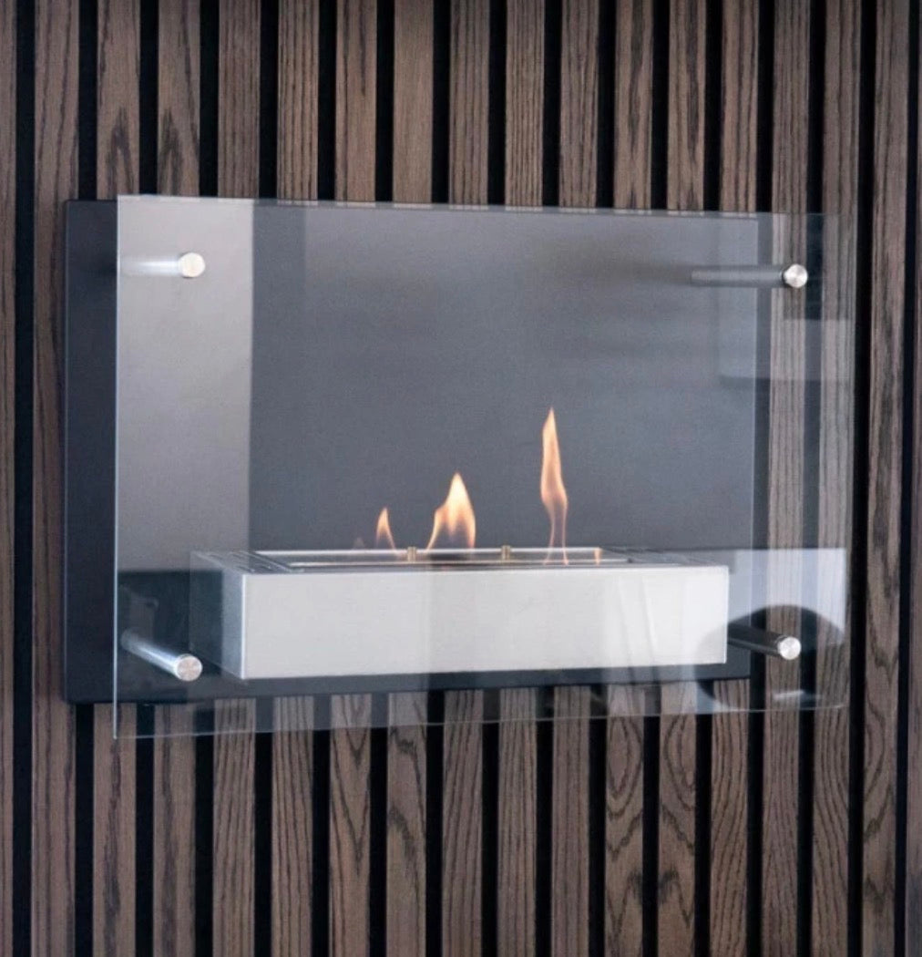 Wall Mounted Bioethanol Fireplace UK - Nevada