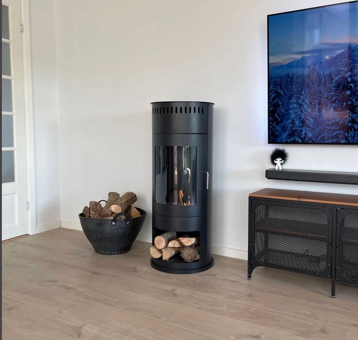 Freestanding Bioethanol Fireplace UK - Washington