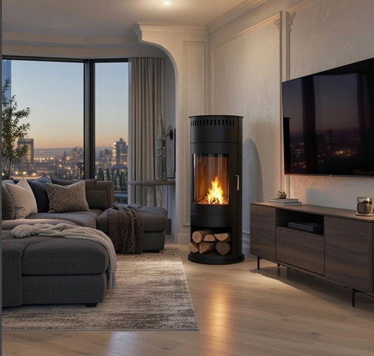 Freestanding Bioethanol Fireplace UK - Washington