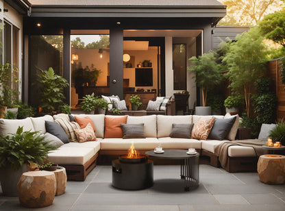 Outdoor Gas Fire Table UK – Planika Moon