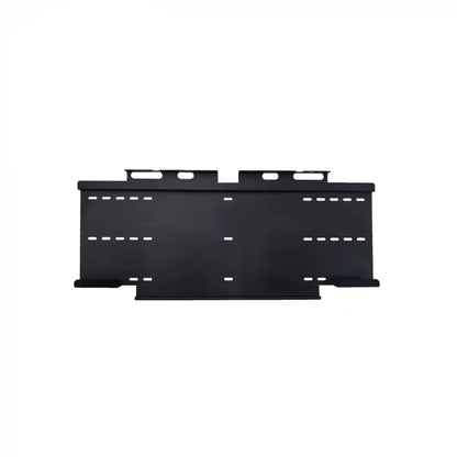 Azurite Wall-Mounted Electric Fireplace - Black - 91 cm