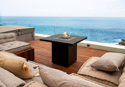 Outdoor Gas Fire Table UK – Planika Square Table