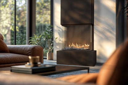 Freestanding Bioethanol Fireplace UK – Planika Vertis