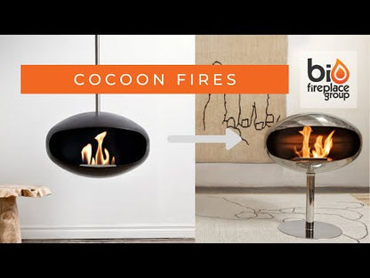 Cocoon Aeris - Polished Steel with Steel Pole