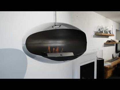 Cocoon Aeris - Polished Steel with Steel Pole